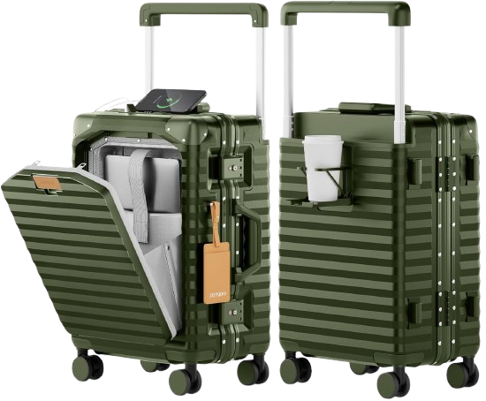 20 Inch Carry on Luggage with Aluminium Frame